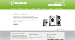 Desktop Screenshot of huebsch.com